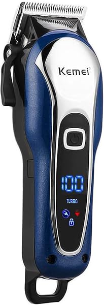 Kemei KM-1995 Máquina de Cortar Cabelo, Com e Sem Fio