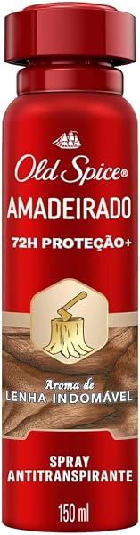 Old Spice Desodorante Antitranspirante Aerossol Amadeirado 150 ml