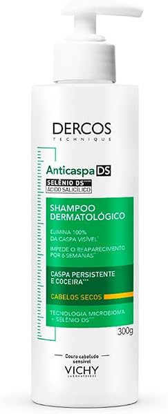 Vichy Dercos Shampoo Anticaspa Intensivo para Cabelos Secos